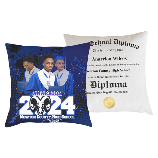 Graduation Diploma Pillow