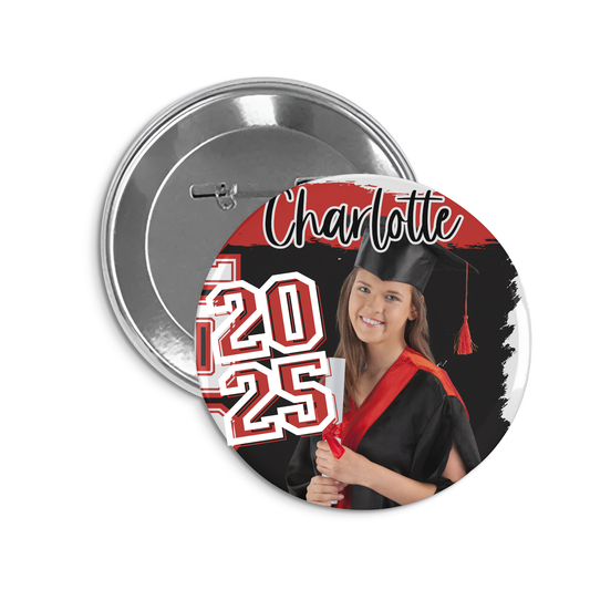 Graduation Announcement Buttons