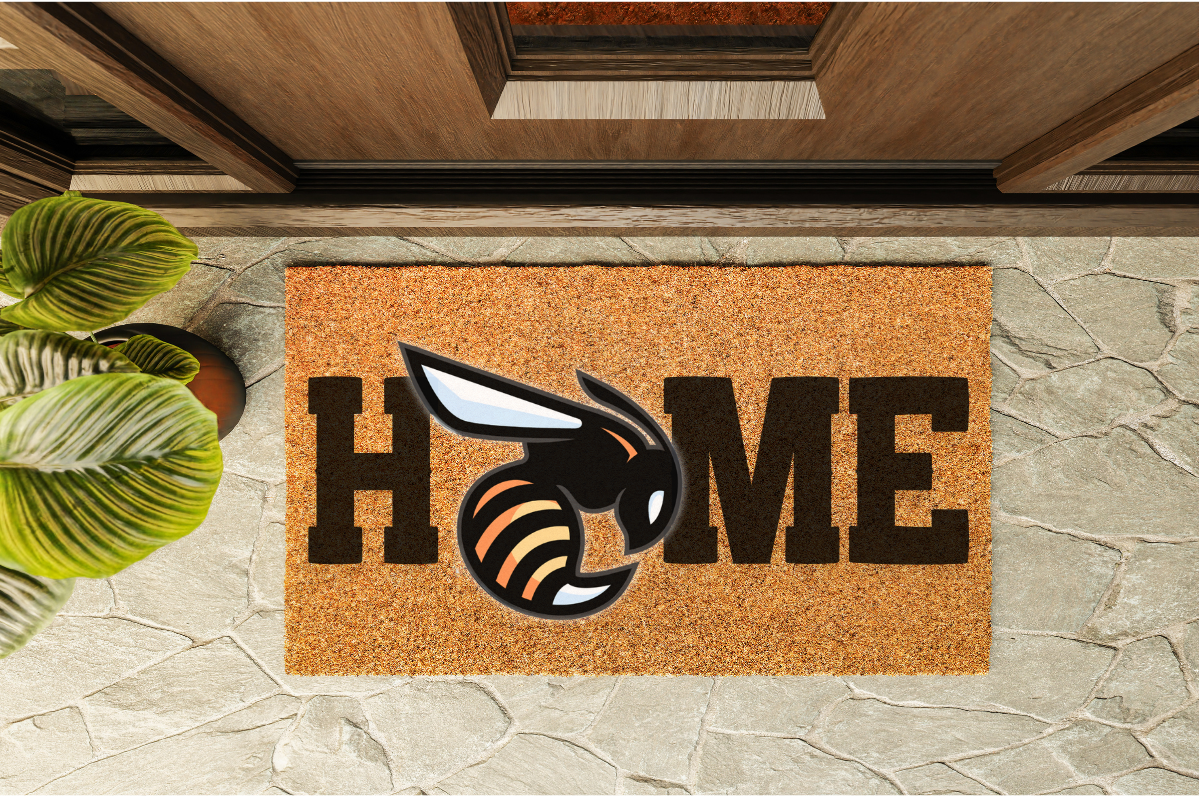 Custom Team Mascot Doormat – Personalized School Spirit Welcome Mat