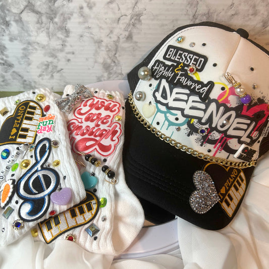 Junk Trucker Hat, Socks & Tumbler Set